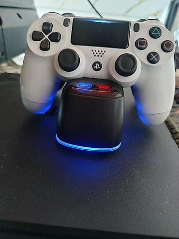 видео камеры: PlayStation 4 Slim konsolu 500gb yaddaş - Daxildir: - 2 ədəd — 2