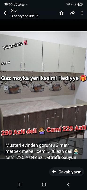 stabilizator ev ucun: Hal hazirda hazir veziyyetde 2 metr bir basa anbardan satis metbex — 9