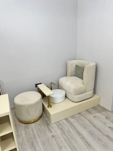 dirəklər: Pedikür üçün salon dəsti - Komplekt: yüksəldilmiş platforma, yumşaq — 4