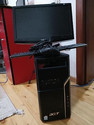 masa ustu kompüter: VGA Kabel Endirimi: Görüntü (VGA) kabeli dəstə daxil deyil. Alıcı özü — 5