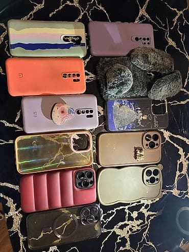 кейсы для телефонов: Məhsul: Telefon qabları dəsti Model uyğunluğu: - iPhone 14 Pro Max — 5