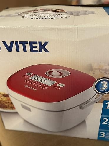 Multivarka VITEK VT-4206 R multivarka - Maksimal həcm: 5 litr - Rəng — 2