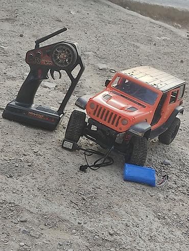 kross: RC off-road maşın dəsti – 1:10 ölçülü krossover korpuslu model kardan — 1