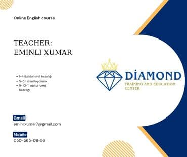 различные курсы в баку: Xarici dil kursu, İngilis dili, Uşaqlar üçün, Abituriyentlər üçün — 1