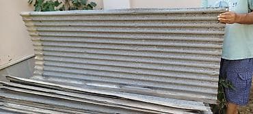listlər: Dam uchun demir listler satilir. bir listin olchusu 90×2 metredir — 2