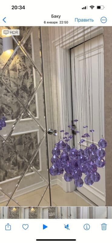 listur alti: Çılçıraq, 1 lampa — 2