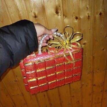 dubay şokoladı satışı: Şokolad çanta istəyə uyğun hazırlanır🫠 — 1