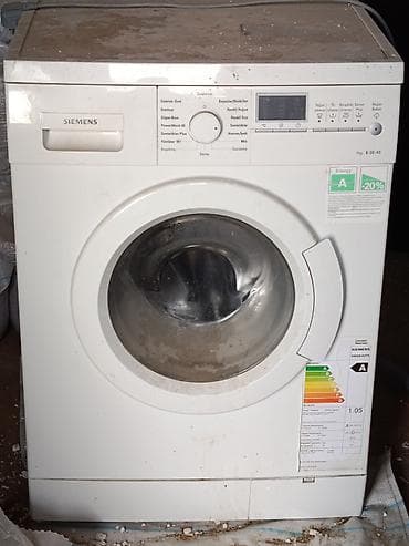 mawini: Siemens önyükləməli paltaryuyan maşın - Tutum: 7 kq - Enerji sinfi: A — 1