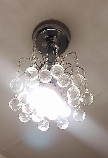 Güzgülər: Çılçıraq, 1 lampa, Metal — 1