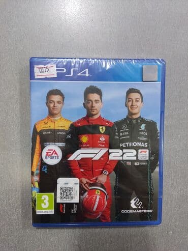 oyun sukanı g29: Playstation 4 üçün formula 1 22 oyun diski. Tam yeni, original — 1