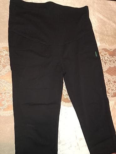 legi: Təzədir. Qadınlar üçün qara hamiləlik legginsləri - Rəng: qara — 2