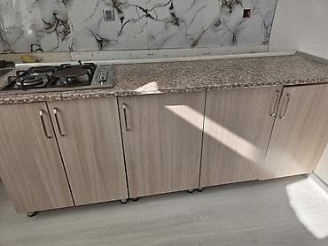 vega mebel: Mətbəx modulu və qaz plitəsi dəsti - Dörd qapılı aşağı mətbəx dolabı — 1