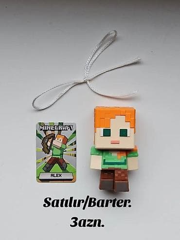 Minecraft “Alex” fiquru və aksesuar dəsti. - Paketə daxildir: Alex — 1