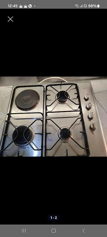 peçlər: Qarışıq sobası Quraşdırılan, 4 gözlü — 1