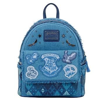 Harry Potter Hogwarts Denim Mini Backpack - Brend: Loungefly x Harry — 1