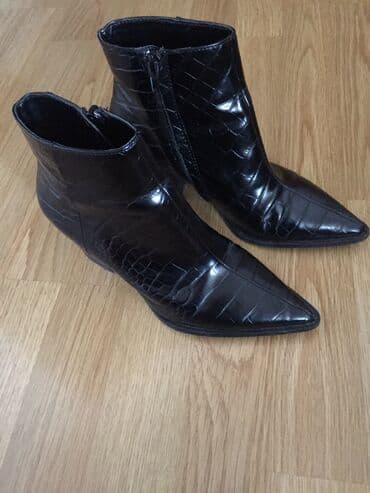 qadın bot: Ölçü: 36, rəng - Qara, Yeni — 2