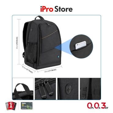 Enerji qurğuları: Fotoa və video kamera çantası❗️PULUZ Brendi❗️ 1. Cib müxtəlif — 4