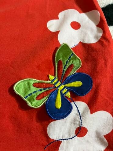 ağ don: 4 yaş Türkiyeden Denokidsden alınıb - Rəng: parlaq qırmızı fon — 3