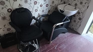 Sac moykasi 250azn. Kreslo 200azn. Yenidir. İstifade olunmayib. Unvan