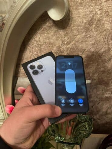 robot tozsoran baku: IPhone 13 Pro, Gümüşü, Face ID — 1