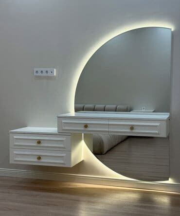 Digər salon, tibbi mebel: Yeni, Makiyaj üçün masa, Güzgülü — 8