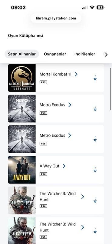 ucuz printer satilir: Məhsul: PlayStation hesabında zəngin oyun kitabxanası (PS4 və PS5 — 2