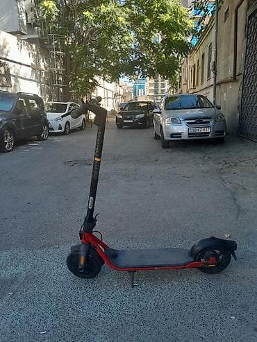 Elektrik nəqliyyatı: - Rəng: qırmızı-qara - Güclü ön far (LED) və qabaq-arka reflektorlar - — 2