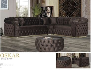 arendaya cay evi: Künc divan, Yeni, Vеlur parça, Şəhərdaxili pulsuz çatdırılma — 1