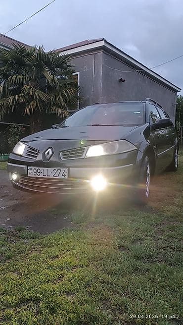 fiat doblo ölüxana: Renault Megane kombi - Kuzov: Universal (station wagon), qara rəng - — 2