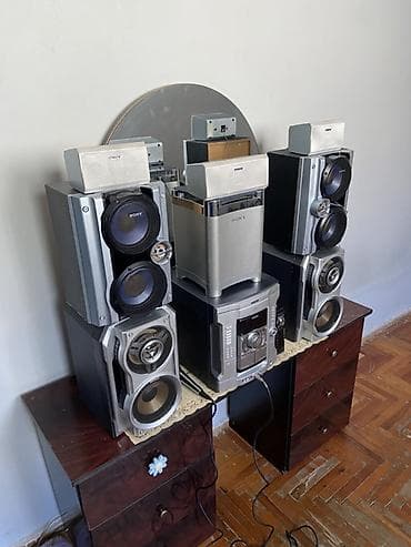 islenmis maqintafon: Original musiqi mərkəzi sony. 10 min vat. Aux bluteooh radio sd card — 5