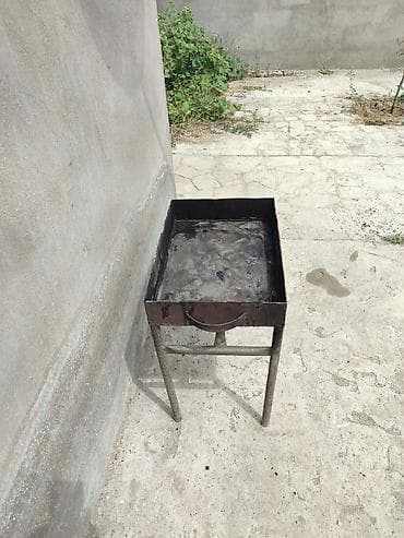 Nerj piknik üçün manqal ölçüsü 48x35x8 yerdən hündürlüyü 58 — 2