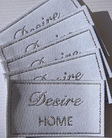 Paltar tikişi: Brend etiketləri və geyim aksessuarları üçün çap/xalça toxuma xidməti — 3