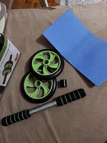 CD, DVD диски и кассеты: AB Wheel – qarın və bədən nüvəsi üçün məşq təkəri Xüsusiyyətlər: - — 2