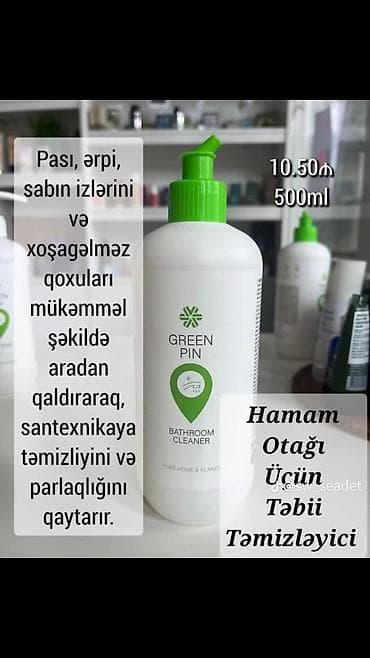 Təmizləyici vasitələr: Vanna və duş kabinaları üçün — 1