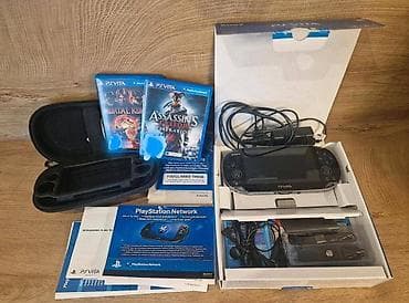 PS5 (Sony PlayStation 5): Sony playstation vita oled ekran el konsolu Konsol teze alindiqi — 4