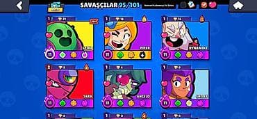 massage xidməti: Brawl Stars hesabı – “forsberk” - Kupa: 48 597 - Prestij: 25 - Klub — 3