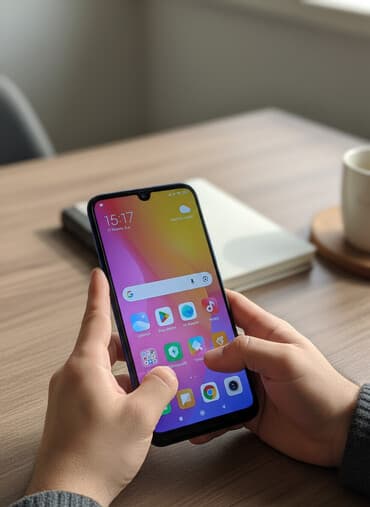 ikinci el iphone 16 pro: Redmi 7 Pro, 32 GB, rəng - Mavi, Barmaq izi — 1