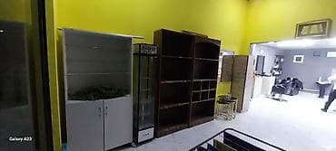 Rəflər, etajerkalar: Bərbərxana avadanlığı dəsti - Yuma üçün komfortlu kreslo: yumşaq süni — 5