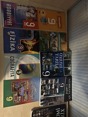 testir: 9-cu sinif üçün dərsliklər dəsti Hamısı 17manatdır Paketə daxil olan — 1