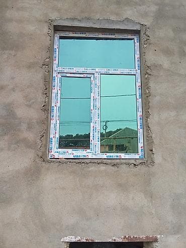 PVC pəncərə hazırlama və quraşdırma xidməti - Material: yüksək