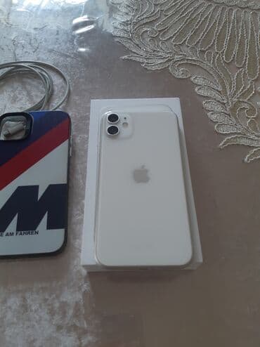 IPhone 11, 64 GB, Ağ, Face ID