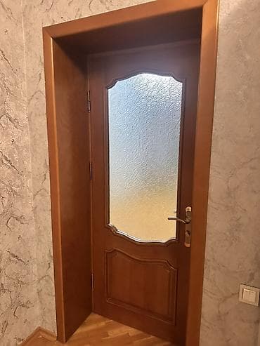 Taxta interyer qapıları – klassik dizayn - Material: təbii ağac (qoz — 3