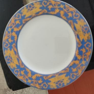 süd ceni: Nahar dəsti, rəng - Göy, Farfor, Versace — 6