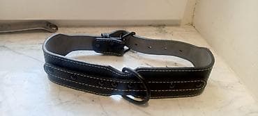 it üçün kemer: Möhkəm it boyunluğu - Material: qalın süni/deri tipli kəmər hissəsi — 2