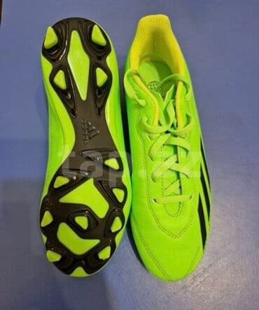 Məhsul: Adidas futbol butsası - Rəng: Neon yaşıl, qara detallarla -