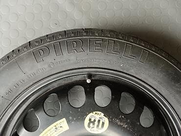 tek teker scooter: Pirelli “Spare Tyre” ehtiyat təkər və polad disk komplekti. W211 — 2