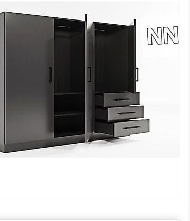 dolab yeni: Yeni, Açılan, 3 qapılı Düz dolab, Dolab-asılqan, Türkiyə — 2