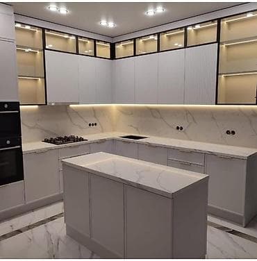 Sifarişlə mətbəx dəsti, Özü çəkən petlələr, MDF, Kredit var, Pulsuz çatdırılma