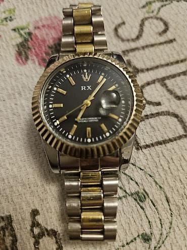 İşlənmiş, Qol saatı, rəng - Qızılı