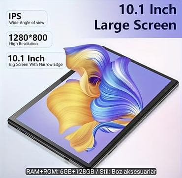 tab s8: CRELANDER 10.1" Android 13 planşet – boz aksesuar paketi ilə CƏMİ 170 — 2